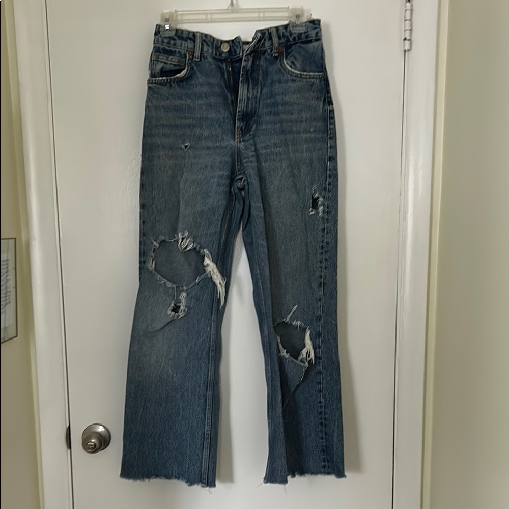 Distressed Zara Jeans